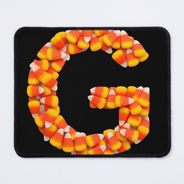 Item preview, CANDY CORN LETTER G designed and sold by ART-TYPE.