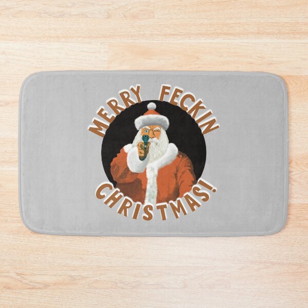 Item preview, Miserable Old Git - Merry Feckin Christmas Santa designed and sold by KateVanFloofno1.