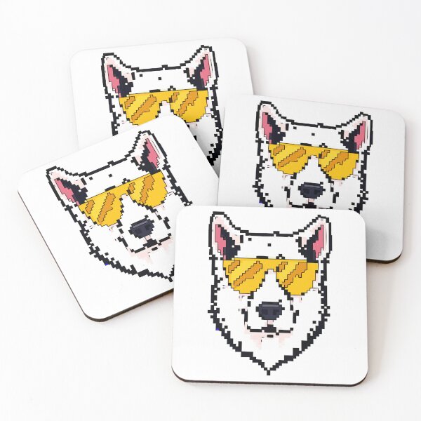 Item preview, Pixel White Shepherd designed and sold by NaturePixel.
