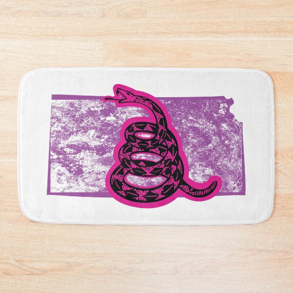 Item preview, KANSAS  - Freedom Is The Superpower - Gadsden Snake Flag - Dont Tread On Me design 80s colors designed and sold by pelagio.