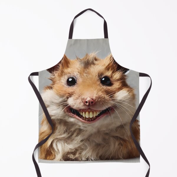 Item preview, The Hamster's Haunting Smile designed and sold by ArtPrintsUSA.