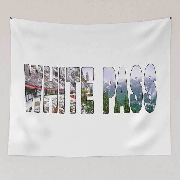 Item preview, WHITE PASS - Skagway Alaska Train High Pass Winter designed and sold by Adam Gormley.