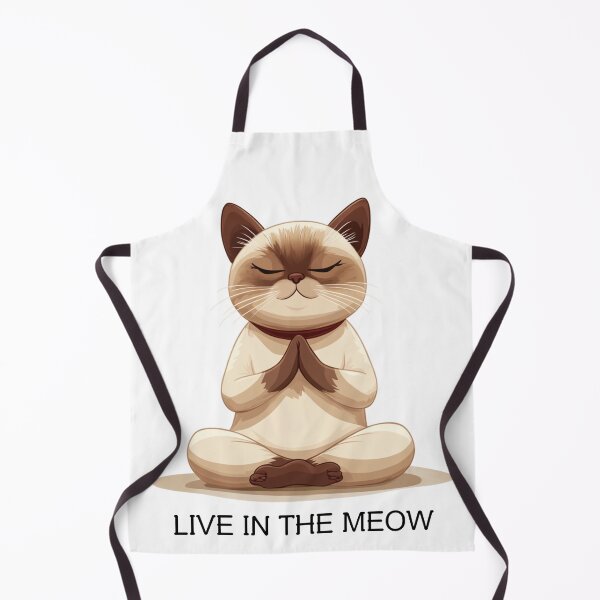 Item preview, Zen Meditating Cat Illustration designed and sold by AtlanticAvenue.