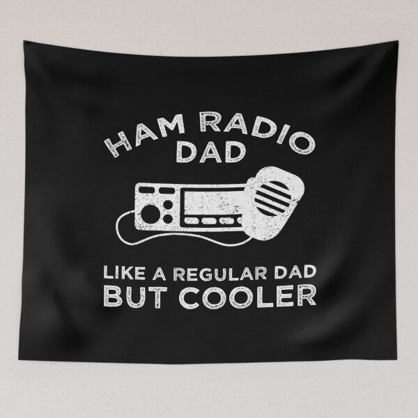Item preview, Ham Radio Dad - Like A Regular Dad But Cooler designed and sold by Cat Lady Designs.