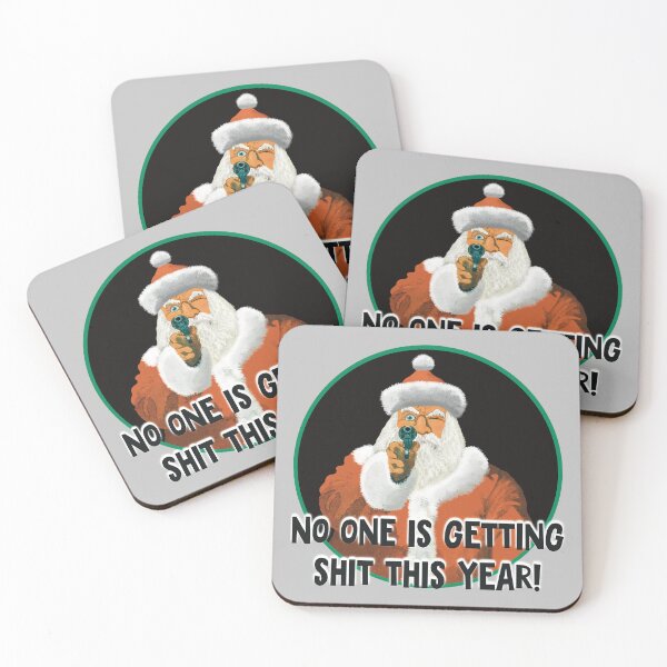 Item preview, Miserable Old Git - Christmas Santa - Nowt this Christmas ! designed and sold by KateVanFloofno1.