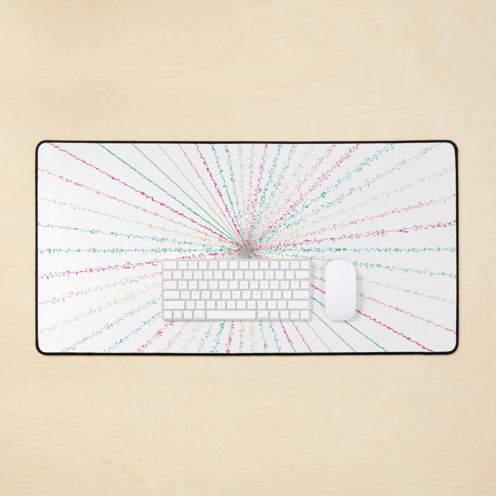 Item preview, Desk Mat designed and sold by EvergreenMotifs.