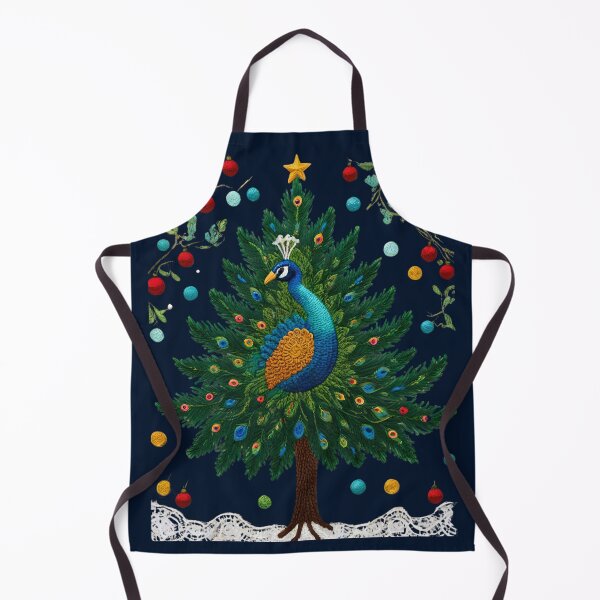 Item preview, Peacock On The Christmas Tree designed and sold by Ciervo Primavera.