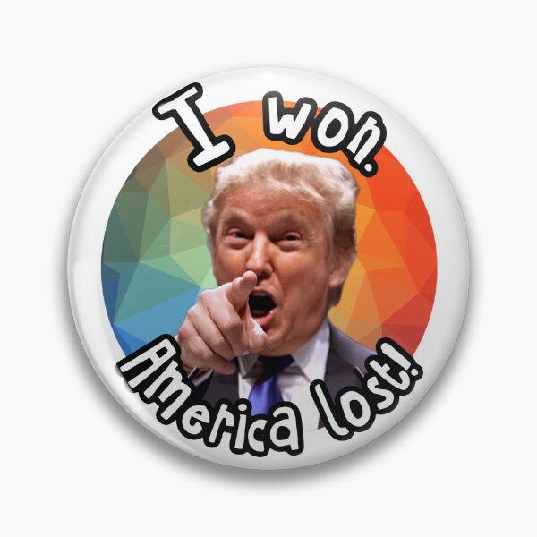 Item preview, Trump won America lost designed and sold by DelusioWarez.