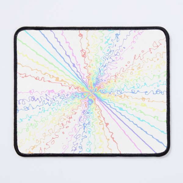 Item preview, Colorful Ripple Sun Rays Burst Sunny Polychrome Waves designed and sold by EvergreenMotifs.