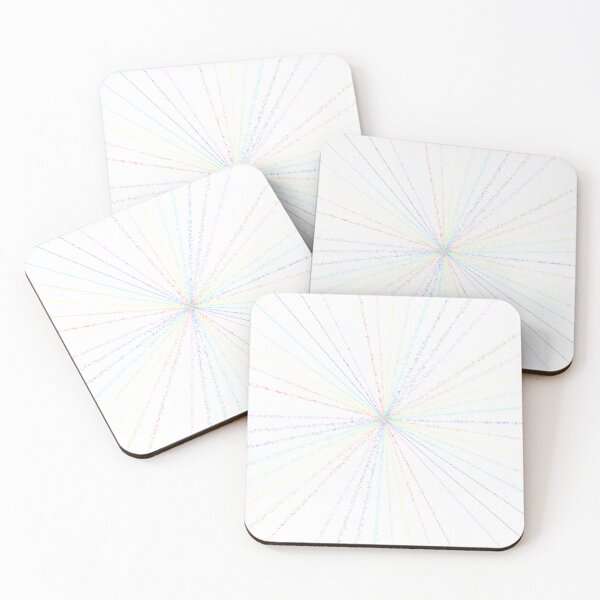 Item preview, Colorful Ripple Sun Rays Burst Sunny Polychrome Waves designed and sold by EvergreenMotifs.
