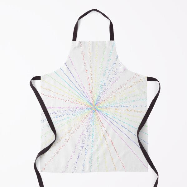 Item preview, Colorful Ripple Sun Rays Burst Sunny Polychrome Waves designed and sold by EvergreenMotifs.