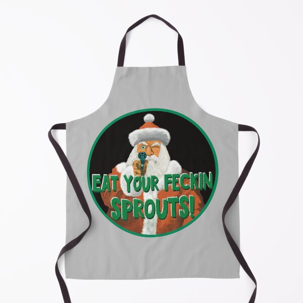 Item preview, Miserable Old Git - Santa says Eat Your Feckin. Sprouts! designed and sold by KateVanFloofno1.