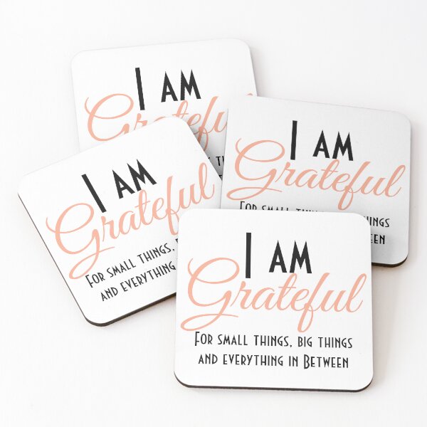 Item preview, Inspirational I am Grateful for the small things, big things and everything in Between designed and sold by lemamis.