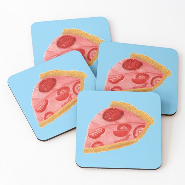 Item preview, Retro Style Strawberry Pie Illustration designed and sold by MariOyama.