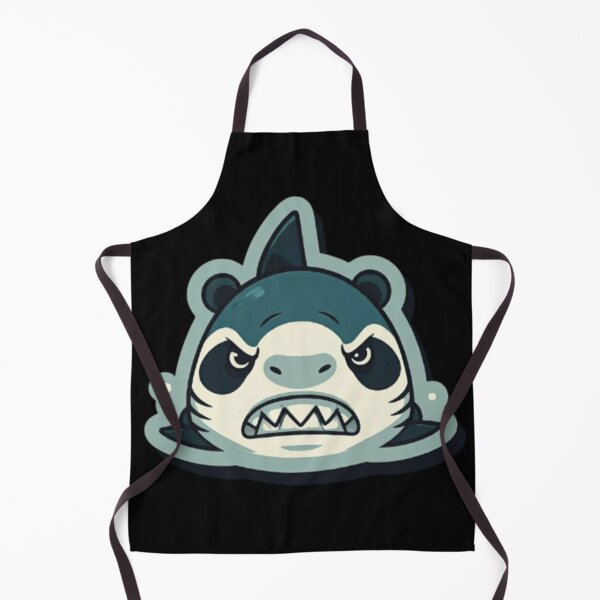 Item preview, Grumpy Shark Panda designed and sold by StickersRyous.