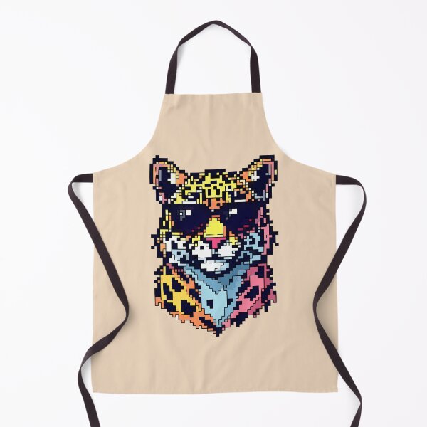 Item preview, Pixel Clouded Leopard designed and sold by NaturePixel.