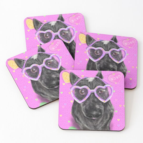 Item preview, Valentines Blue Heeler Dog, I Love Dogs! designed and sold by HillbillyGirl.