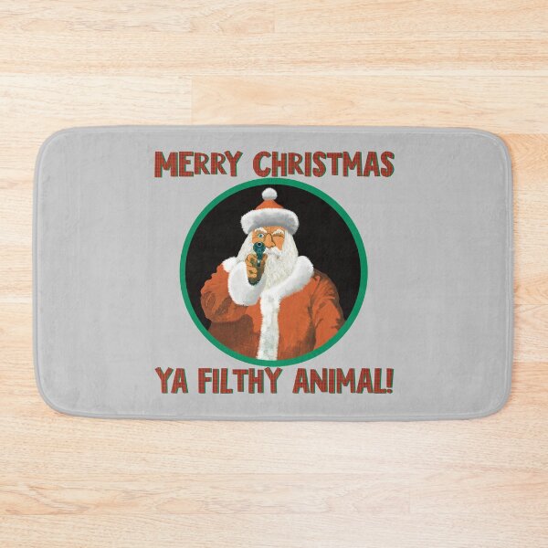 Item preview, Miserable Old Git - Merry Christmas Ya Filthy Animal! - Santa designed and sold by KateVanFloofno1.