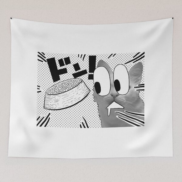 Item preview, Surprised cat designed and sold by Nikoto180.