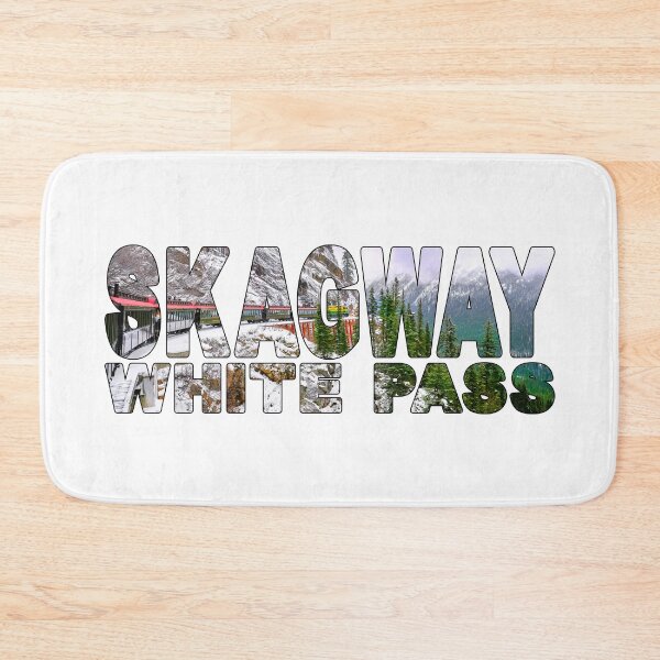 Item preview, SKAGWAY White Pass - Alaska Train High Pass Winter designed and sold by Adam Gormley.