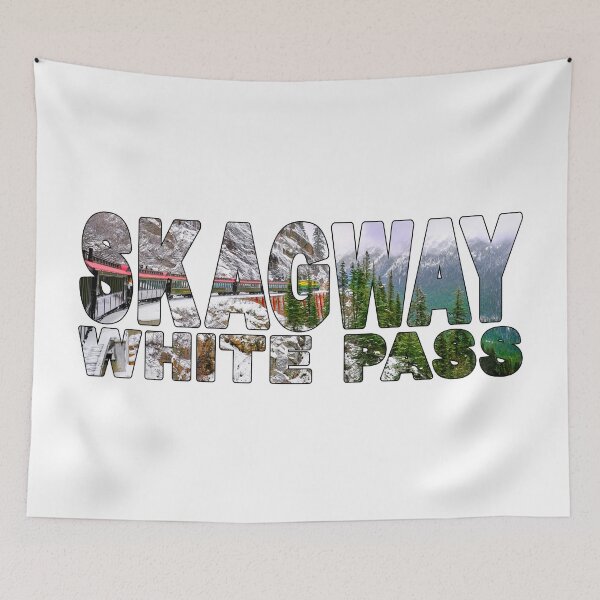 Item preview, SKAGWAY White Pass - Alaska Train High Pass Winter designed and sold by Adam Gormley.