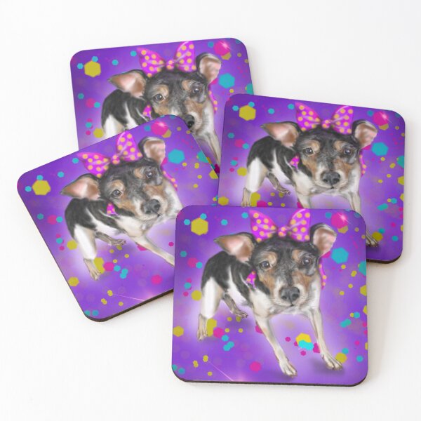 Item preview, Birthday Party Terrier with a Bow designed and sold by HillbillyGirl.