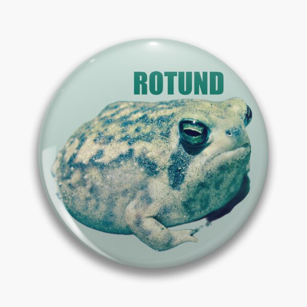 Item preview, Rotund Rain Frog - The Roundest Mood designed and sold by velvetearth.