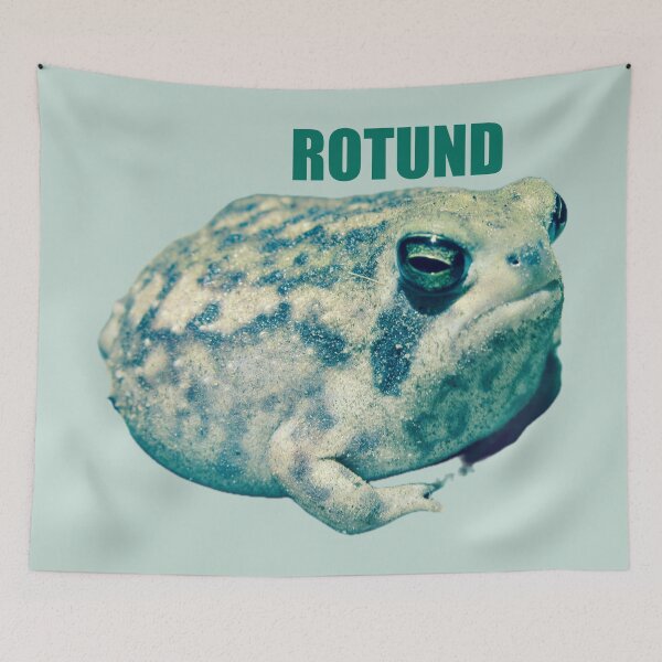 Item preview, Rotund Rain Frog - The Roundest Mood designed and sold by velvetearth.
