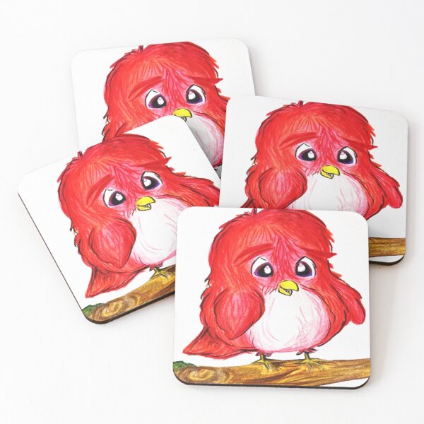 Item preview, Little Red Burb on a Branch designed and sold by MyBottomShelf.