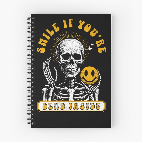 Item preview, Smile If You're Dead Inside designed and sold by DarkSenseDesign.
