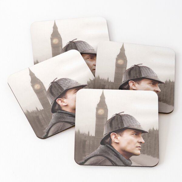 Item preview, Jeremy Brett as SH: The Greatest Detective, A Classic Portrait, Unique Wall Art for Holmes Fans designed and sold by imageren.