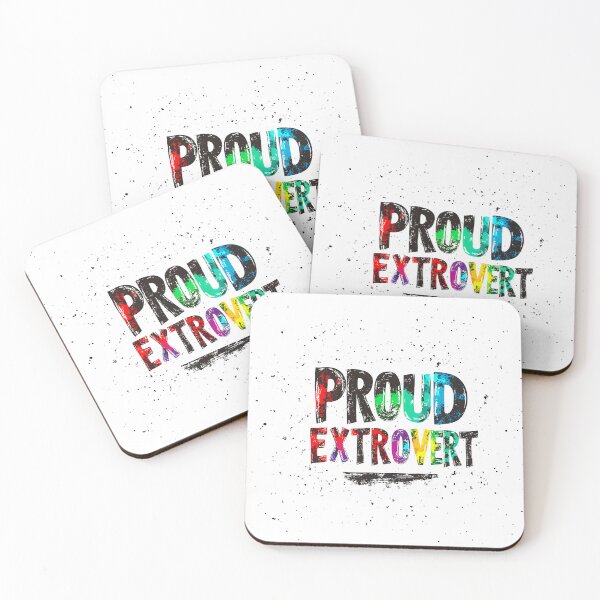 Item preview, Proud Extrovert Statement designed and sold by Artbyminga.