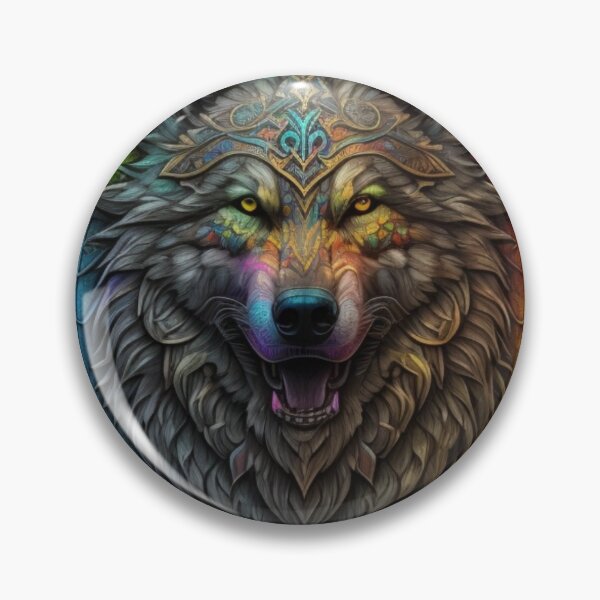 Artikelvorschau, Wikingerwolf Fenrir entworfen und verkauft von Essence Of Karma.