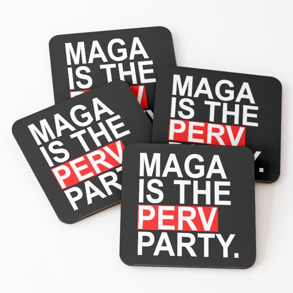 Item preview, Maga is the Perv Party  designed and sold by Thelittlelord.