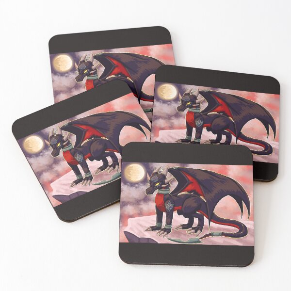 Item preview, Cynder the Dragon with background designed and sold by theHoodedNeku.