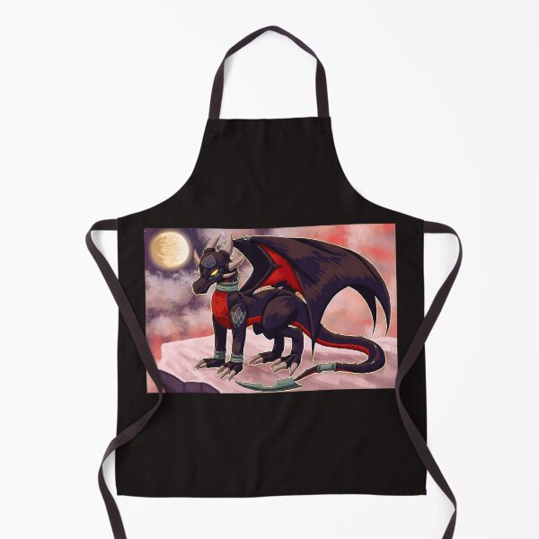 Item preview, Cynder the Dragon with background designed and sold by theHoodedNeku.