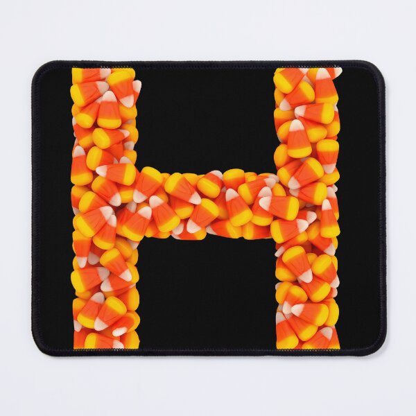 Item preview, CANDY CORN LETTER H designed and sold by ART-TYPE.