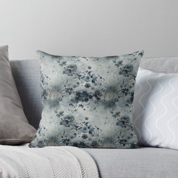 Item preview, Vintage blue floral designed and sold by Four Giggles Creations.