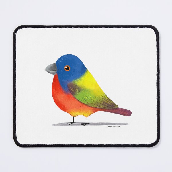 Item preview, Painted Bunting bird designed and sold by julianamotzko.