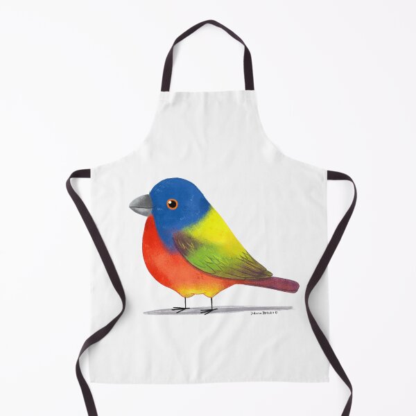Item preview, Painted Bunting bird designed and sold by julianamotzko.