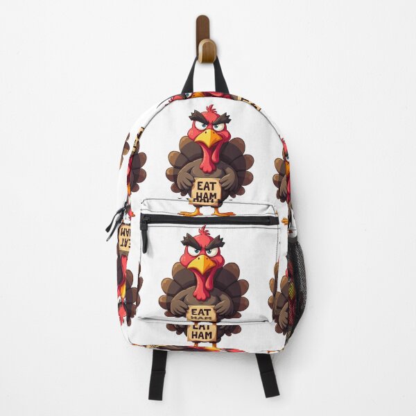Item preview, Turkey Battle Cry Feast Mode Ready thanksgiving turkey designed and sold by ART ATTACK ZONE.