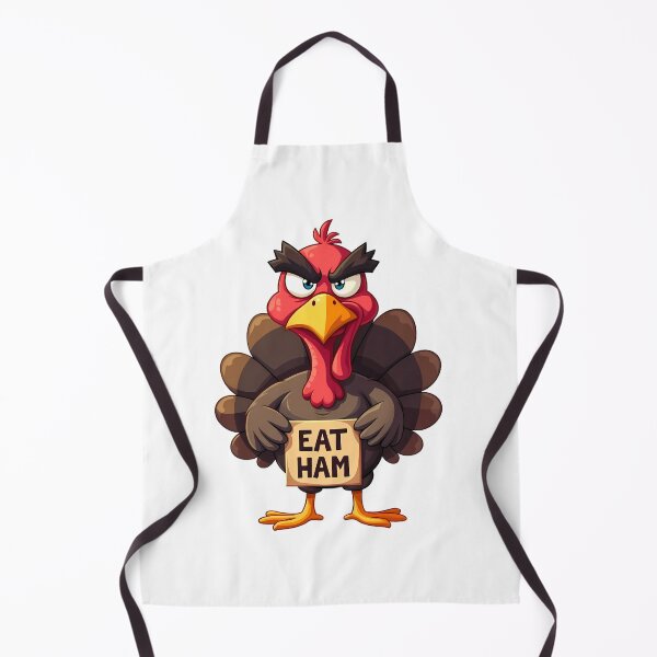 Item preview, Turkey Battle Cry Feast Mode Ready thanksgiving turkey designed and sold by ART ATTACK ZONE.