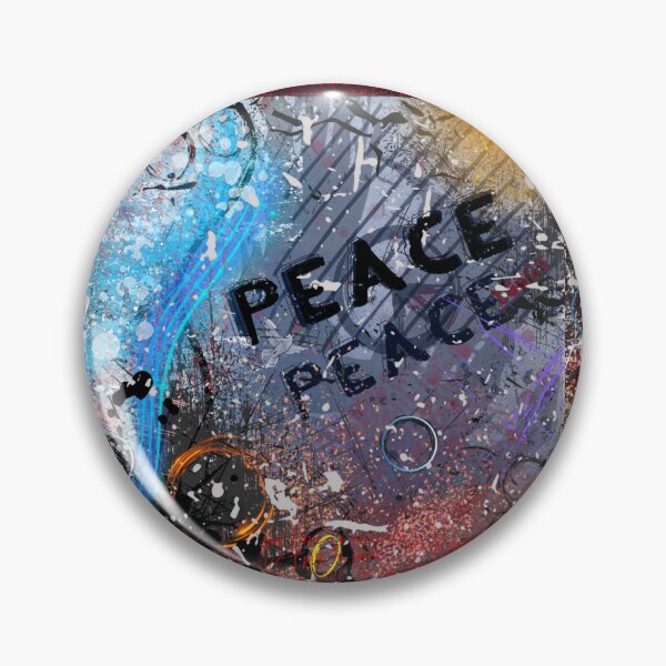 Item preview, Let There Be Peace, Abstract Piece designed and sold by Art With Impact – Statement Art & Apparel for Deep Thinkers.