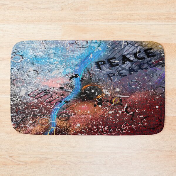 Item preview, Let There Be Peace, Abstract Piece designed and sold by Art With Impact – Statement Art & Apparel for Deep Thinkers.