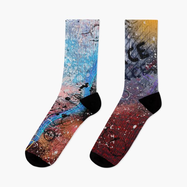 Item preview, Let There Be Peace, Abstract Piece designed and sold by Art With Impact – Statement Art & Apparel for Deep Thinkers.