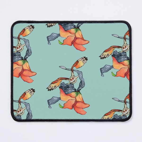 Item preview, Owl with flowers and leaves designed and sold by KnowingWonder.