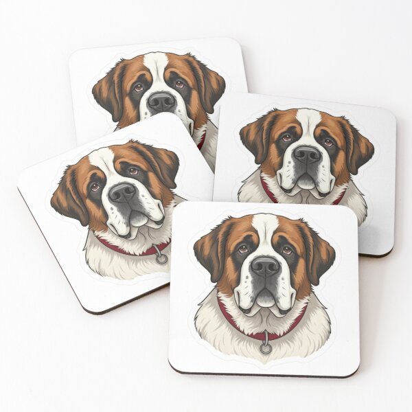 Aperçu de l'œuvre Saint-Bernard créée et vendue par StickersRyous.