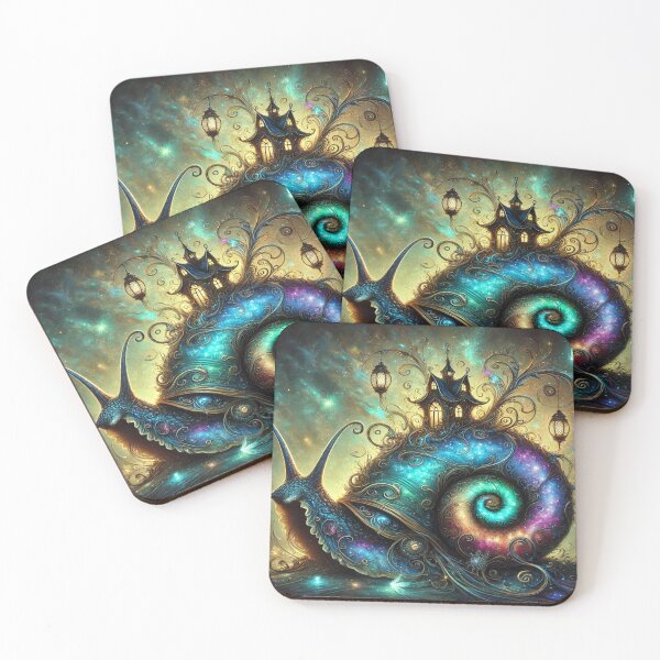 Item preview, Galaxy Snail: Mystical Wanderer designed and sold by Feathers & Futhark.
