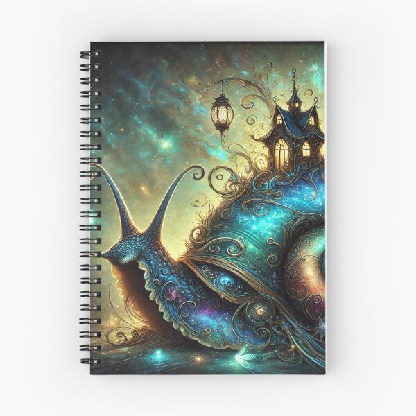 Item preview, Galaxy Snail: Mystical Wanderer designed and sold by Feathers & Futhark.