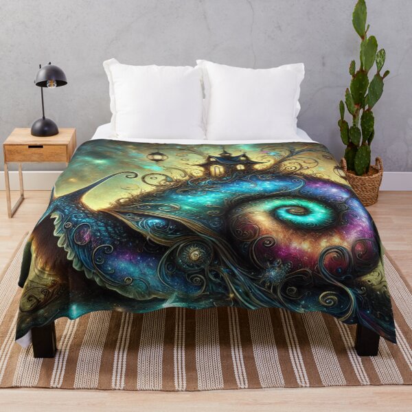Item preview, Galaxy Snail: Mystical Wanderer designed and sold by Feathers & Futhark.